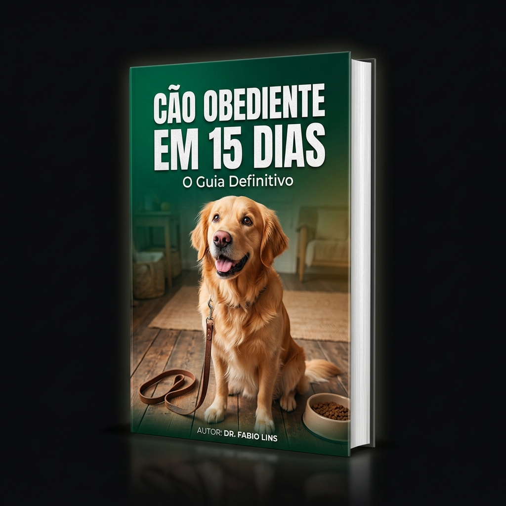 E-book Cão Obediente em 15 Dias - Mockup